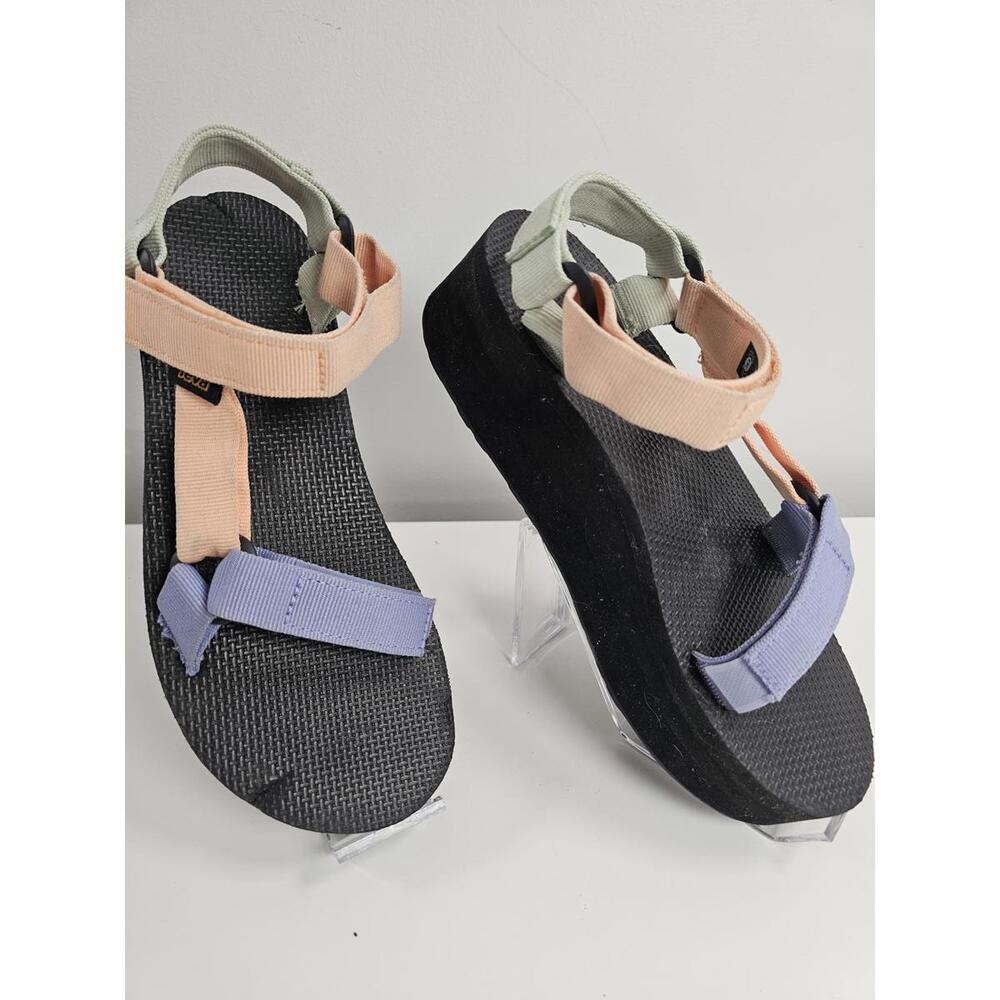 Teva Platform Sandals with Adjustable Straps - Mu… - image 2
